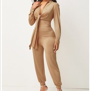 Long sleeve jumpsuit